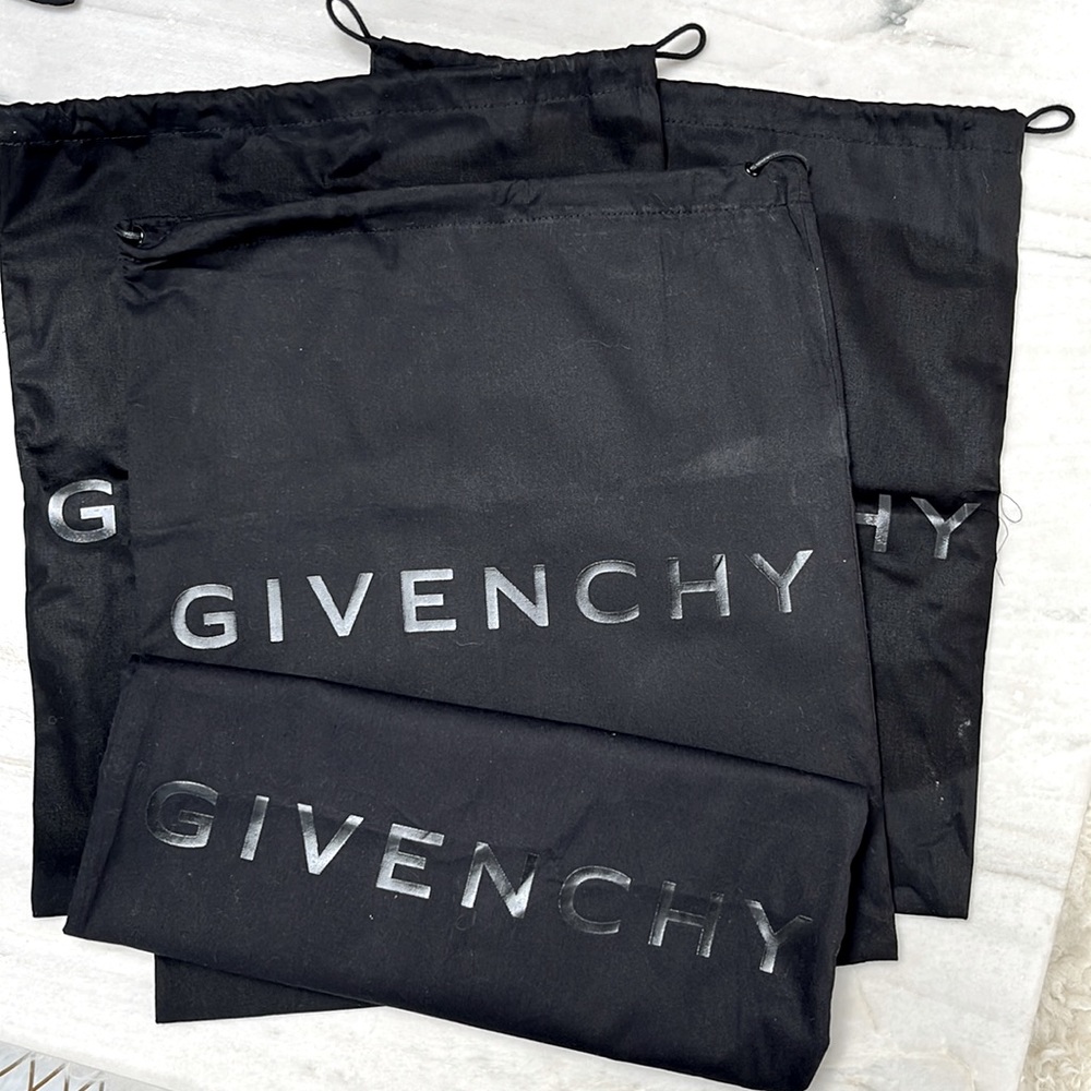 Givenchy Dusters, Small to medium bag sizes, can use for shoes, bags, belts